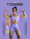 One on One coaching sale month of September and October