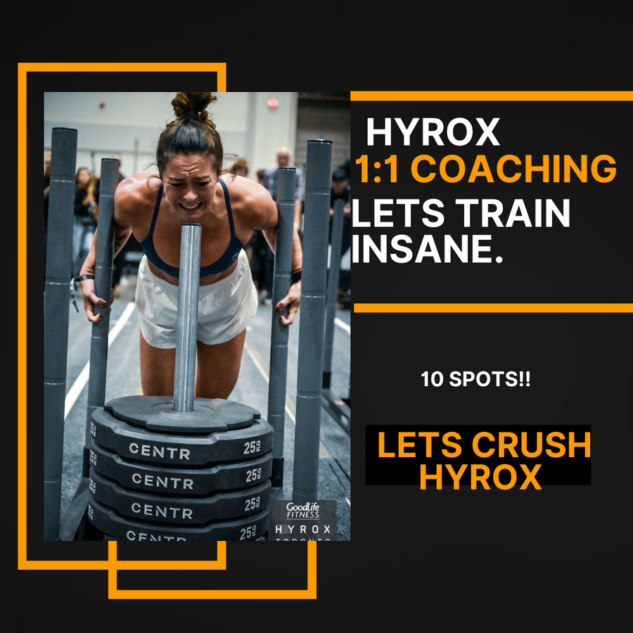One On One Hyrox Coaching WITH nutrition!