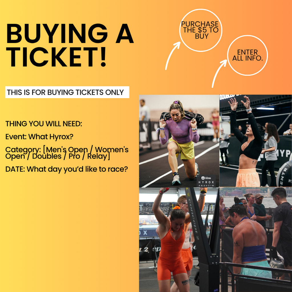 PURCHASE A HYROX TICKET