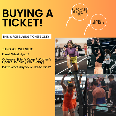 PURCHASE A HYROX TICKET